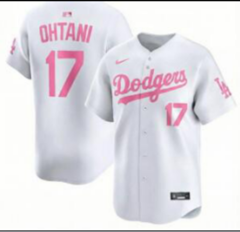 men Los Angeles Dodgers #17 Ohtani white Game 2026 Nike MLB Jersey 0807001->los angeles dodgers->MLB Jersey